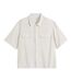 Chemise Manches Courtes Motif/style Entrecroisé Homme Blanc Levis-2