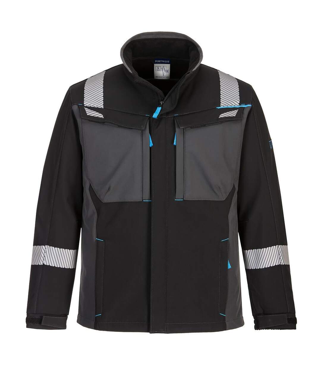 Veste softshell wx3 homme noir Portwest