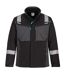 Portwest Mens WX3 Flame Resistant Soft Shell Jacket (Black) - UTPW1494