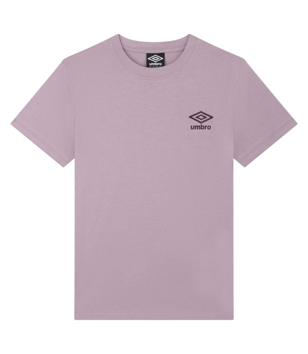 Womens/ladies core classic t-shirt mauve shadow/potent purple Umbro-1