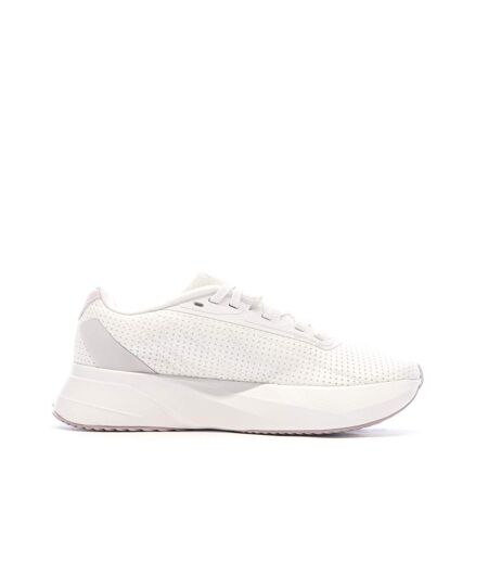 Chaussures de running blanches/dorés femme adidas duramo sl