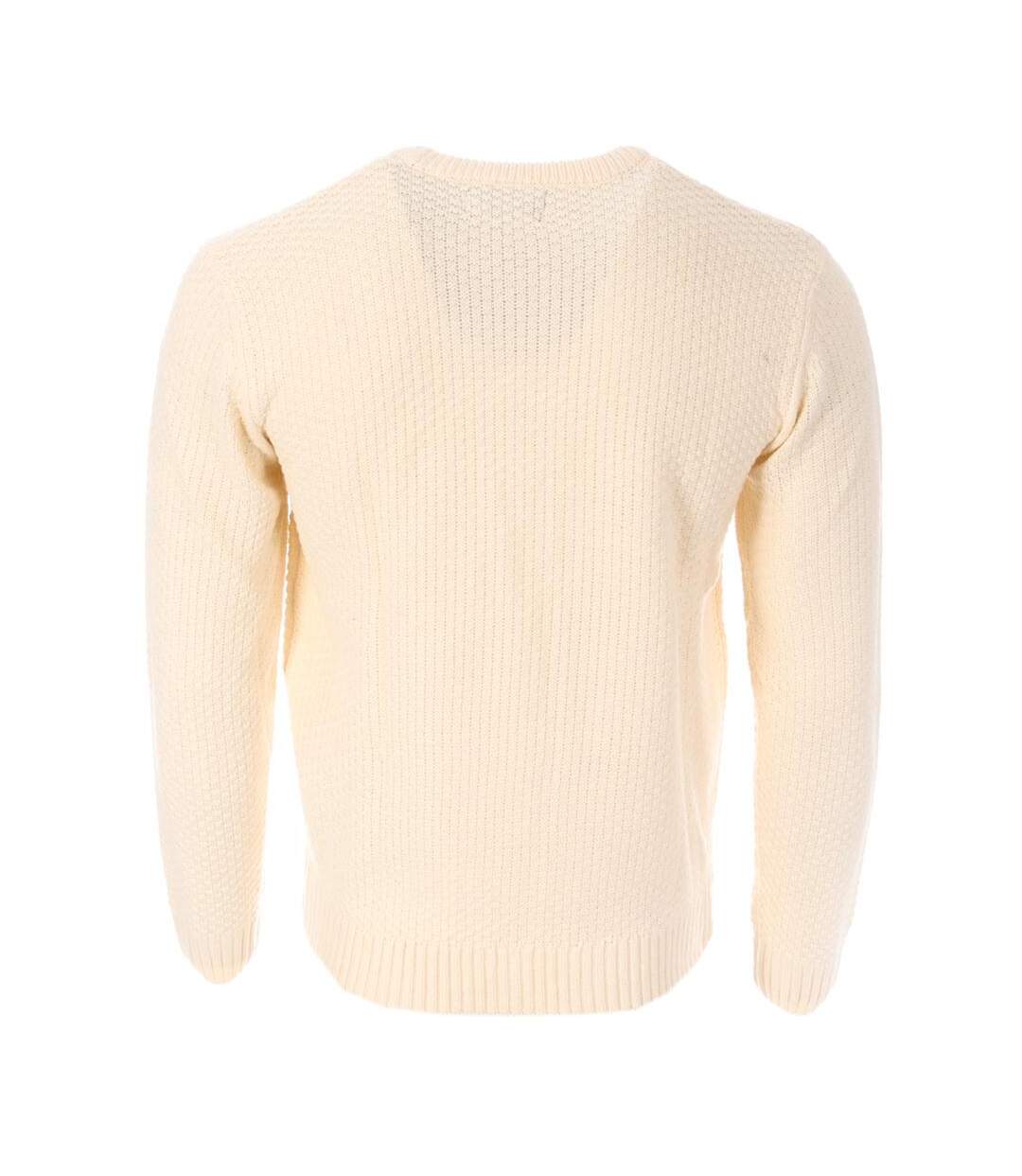 Pull écru homme paname brothers 1018-2
