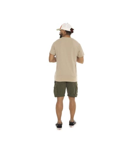 T-shirt homme col rond en coton avec logo Life Vondutch