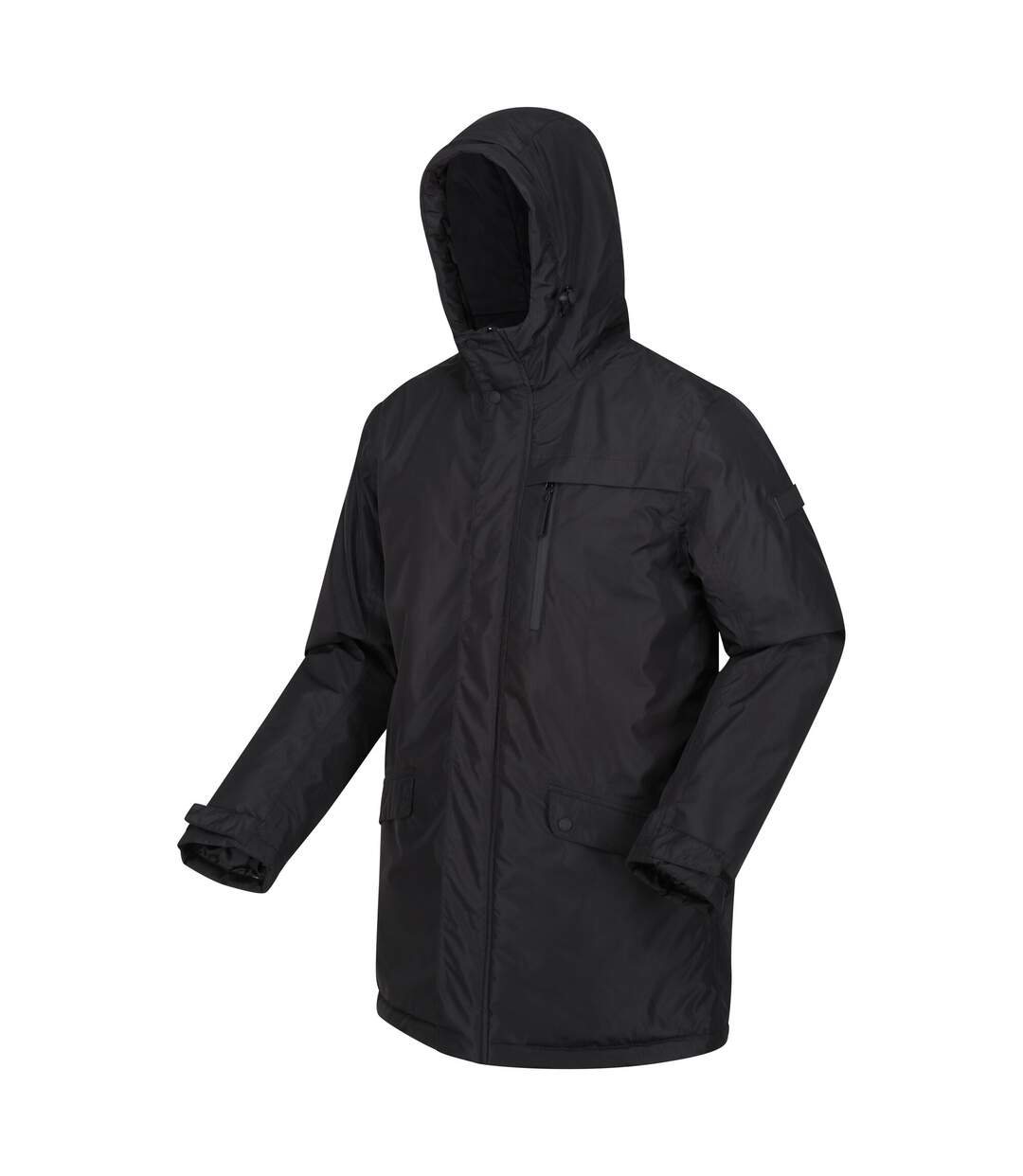 Mens penbreak waterproof jacket black Regatta-3