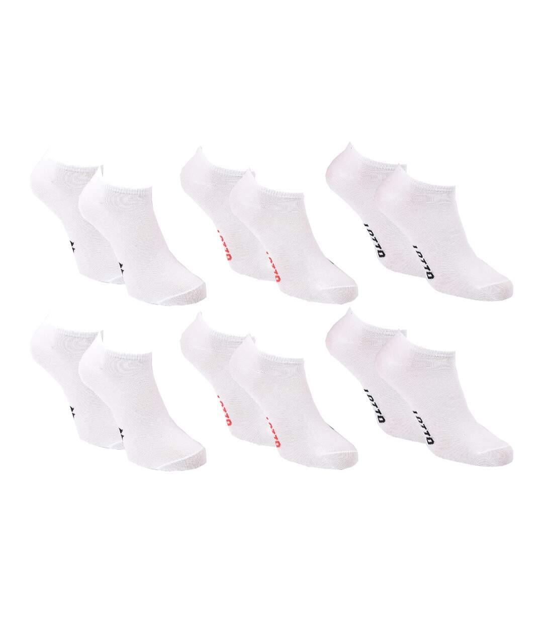 Chaussettes Femme LOTTO - Pack de 6-2