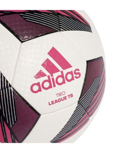 Adidas - Ballon de foot TIRO (Blanc / Rouge / Noir) (Taille 5) - UTBS4186