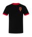Mens United Wembley 1958 Crest T-shirt Black Fan Originals-2