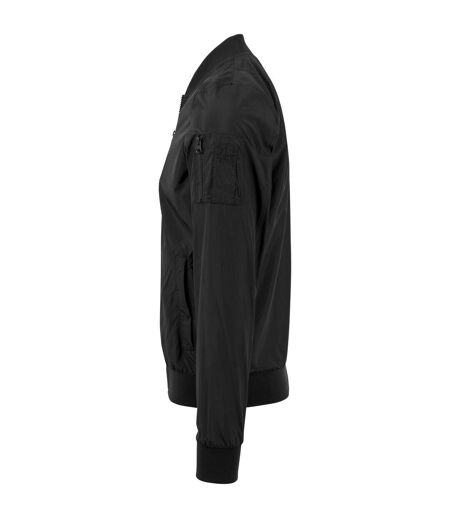 Blouson D'aviateur Homme Noir Build Your Brand