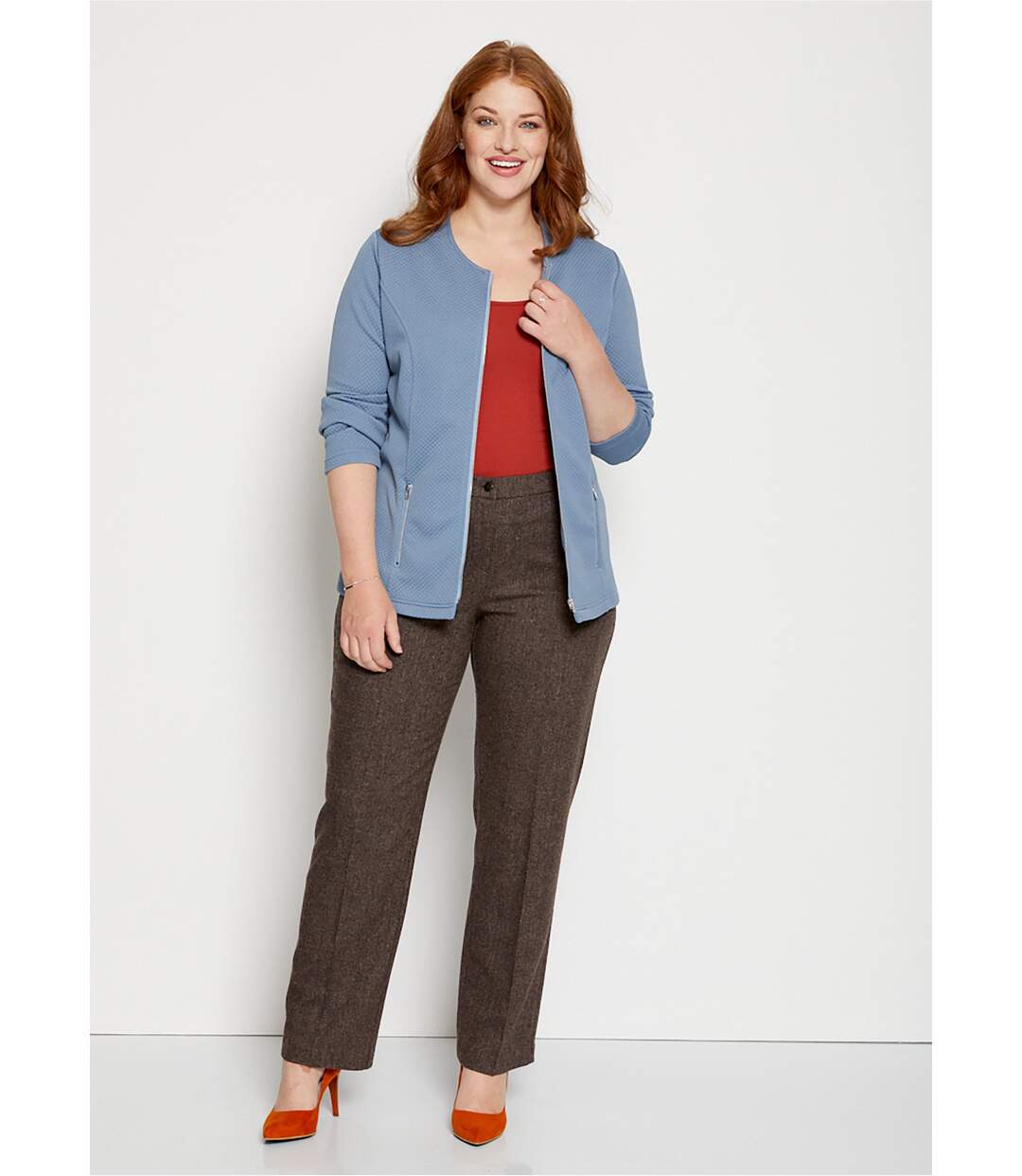 Veste cintrée sans col-4
