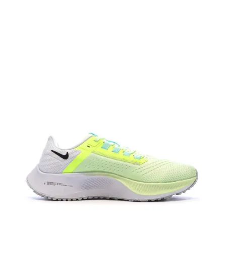 Chaussures de running jaunes/blanches femme nike pegasus
