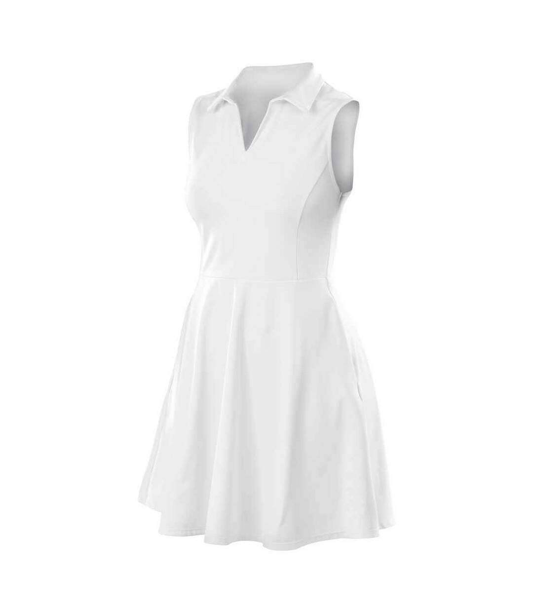 Robe Fitness Femme Blanc Result Genuine Recycled-1