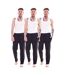 Pack Of 3  Mens Lounge Pants  Black Navy Grey Keanu-1