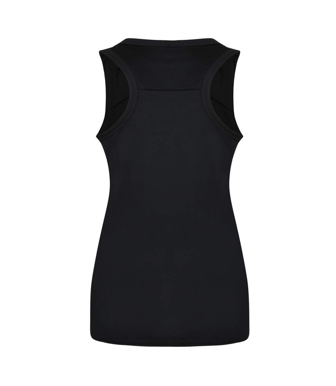 Womens/ladies Ptf Racerback Tank Top Black Umbro-2