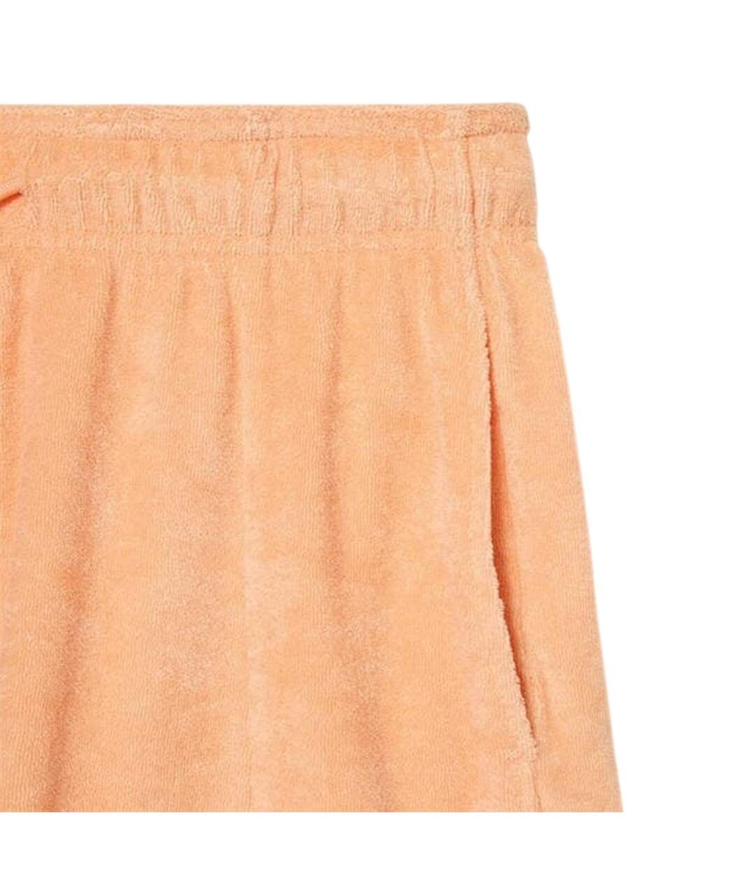 Short Femme Orange Lacoste-3