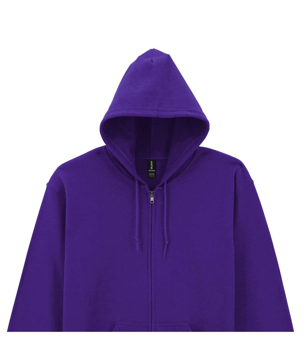 Veste À Capuche Adulte Violet Gildan-2