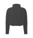 Haut Polaire Court Femme Gris Foncé TriDri-2