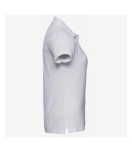 Jerzees Colours Ladies 65/35 Hard Wearing Pique Short Sleeve Polo Shirt (White) - UTBC565