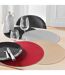 Set de Table Rond Granis 38cm Noir-3