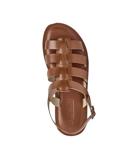 Sandales Plates Cuir Les Tropeziennes Enael