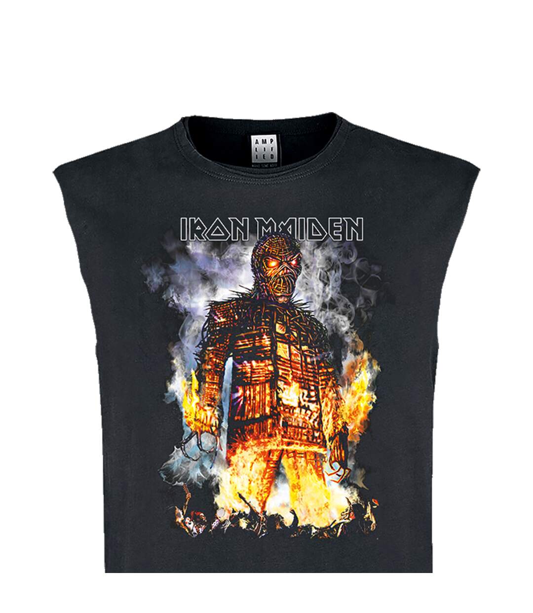 Débardeur the wicker man homme charbon Amplified-2