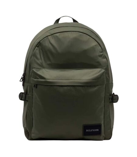 Sac À Dos Motif/style Logo Homme Taille Unique Vert Tommy Hilfiger