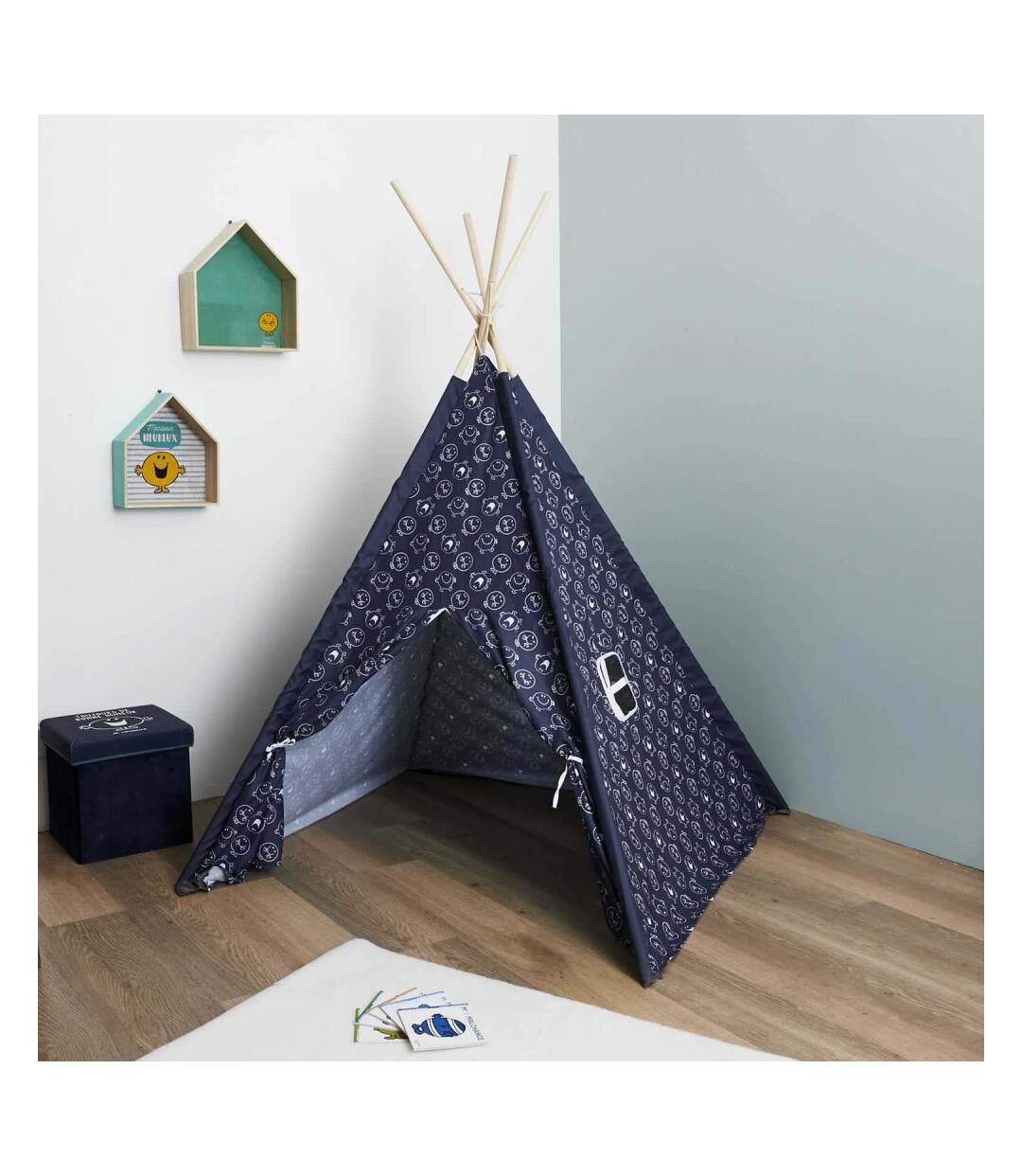 Tipi pour enfants Monsieur Madame Monsieur heureux