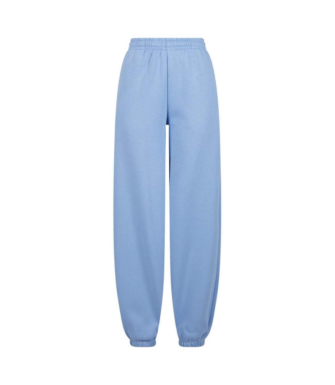 Pantalon De Jogging Fluffy Femme Bleu Poudré Build Your Brand-1