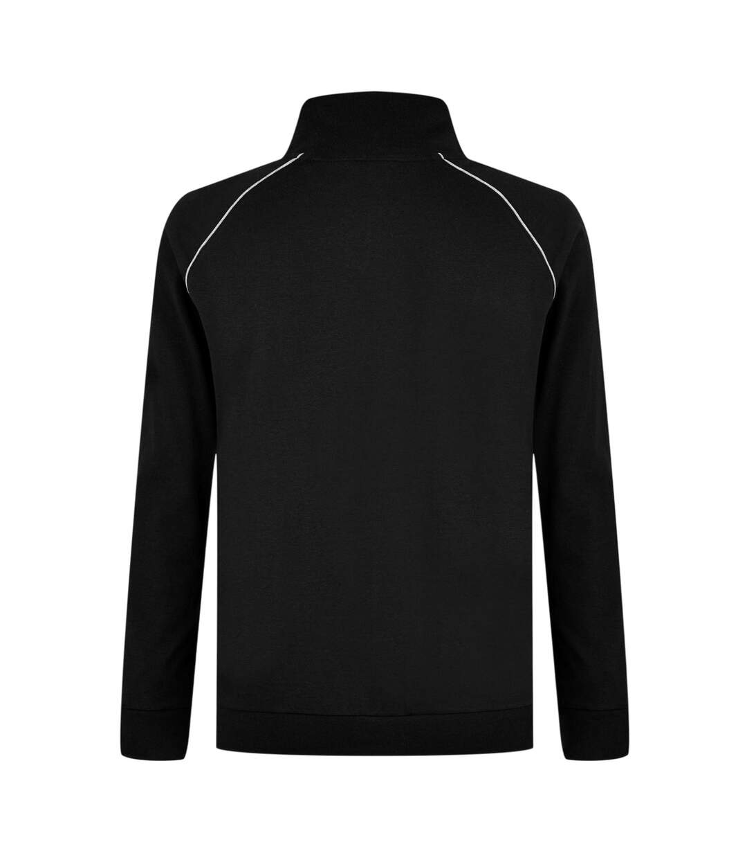 Mens Cotton Casual Track Top Black Boss-3