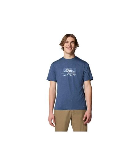 T-shirt Motif/style Graphique Kwick Hike Homme Bleu Columbia