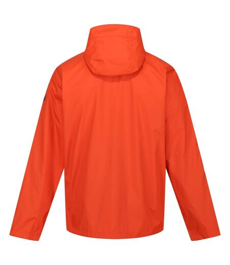 Regatta Mens Baslow Waterproof Jacket (Rusty Orange)