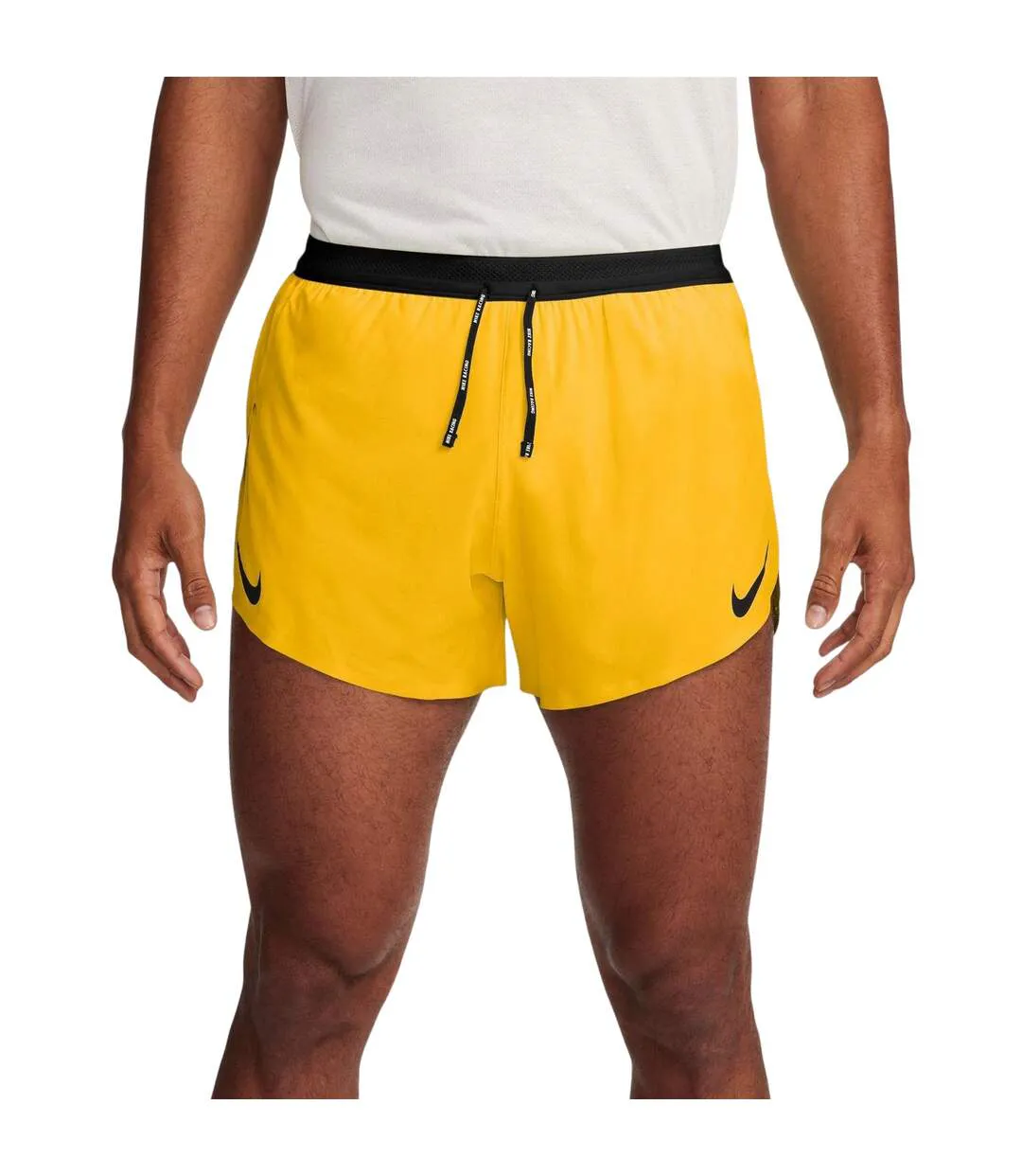 Mens Aero Swift Running Shorts Laser Orange Nike-2