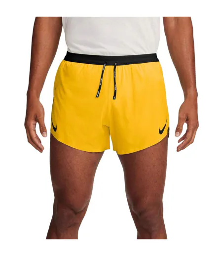 Mens Aero Swift Running Shorts Laser Orange Nike