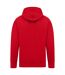 Mens ringspun cotton hoodie red Casual Classics