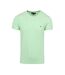 T-shirt vert homme tommy hilfiger stretch slim-1