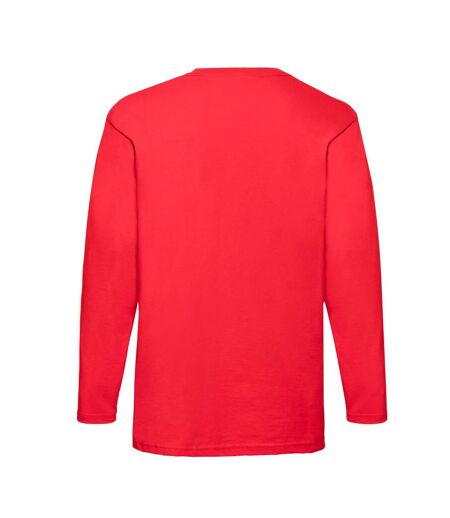 T-shirt Valueweight Adulte Rouge Fruit Of The Loom