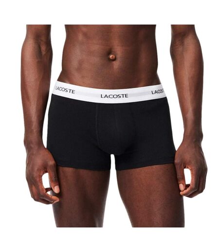 X3 sous-vêtement  marine/vert/noir homme lacoste stret - l
