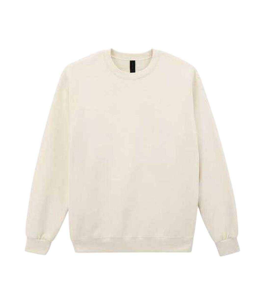 Sweat Uni Col Ras-du-cou Hammer Maxweight Homme Blanc Cassé Gildan-1