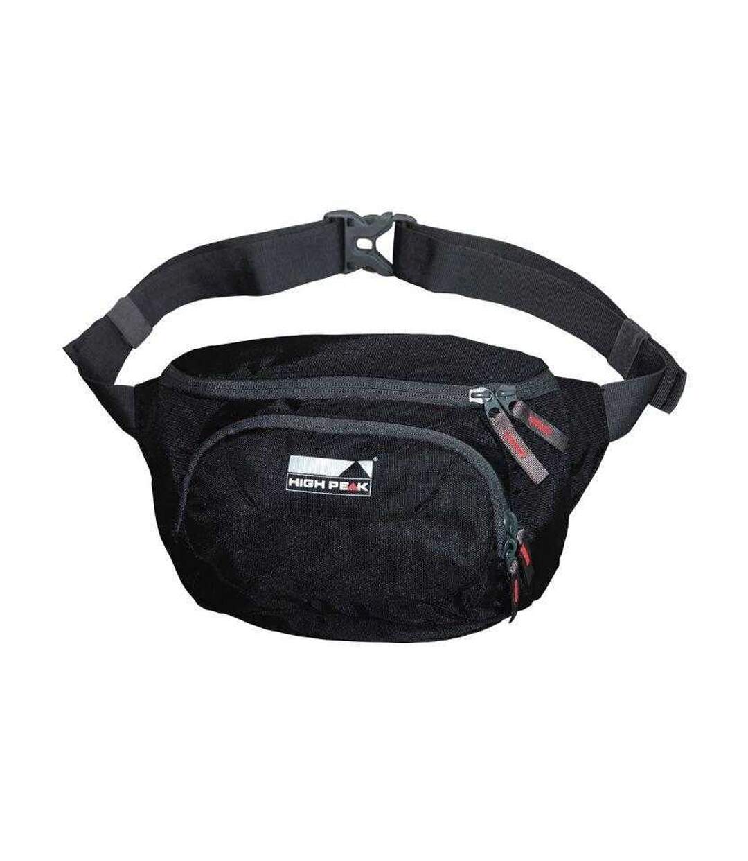 Unisex Adult Tigra Waist Bag One Size Black High Peak-1