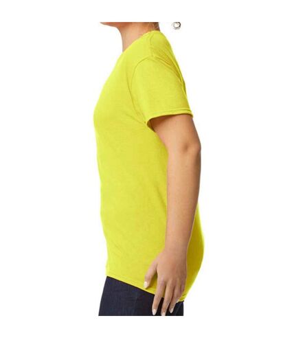 T-shirt adulte vert fluo Gildan