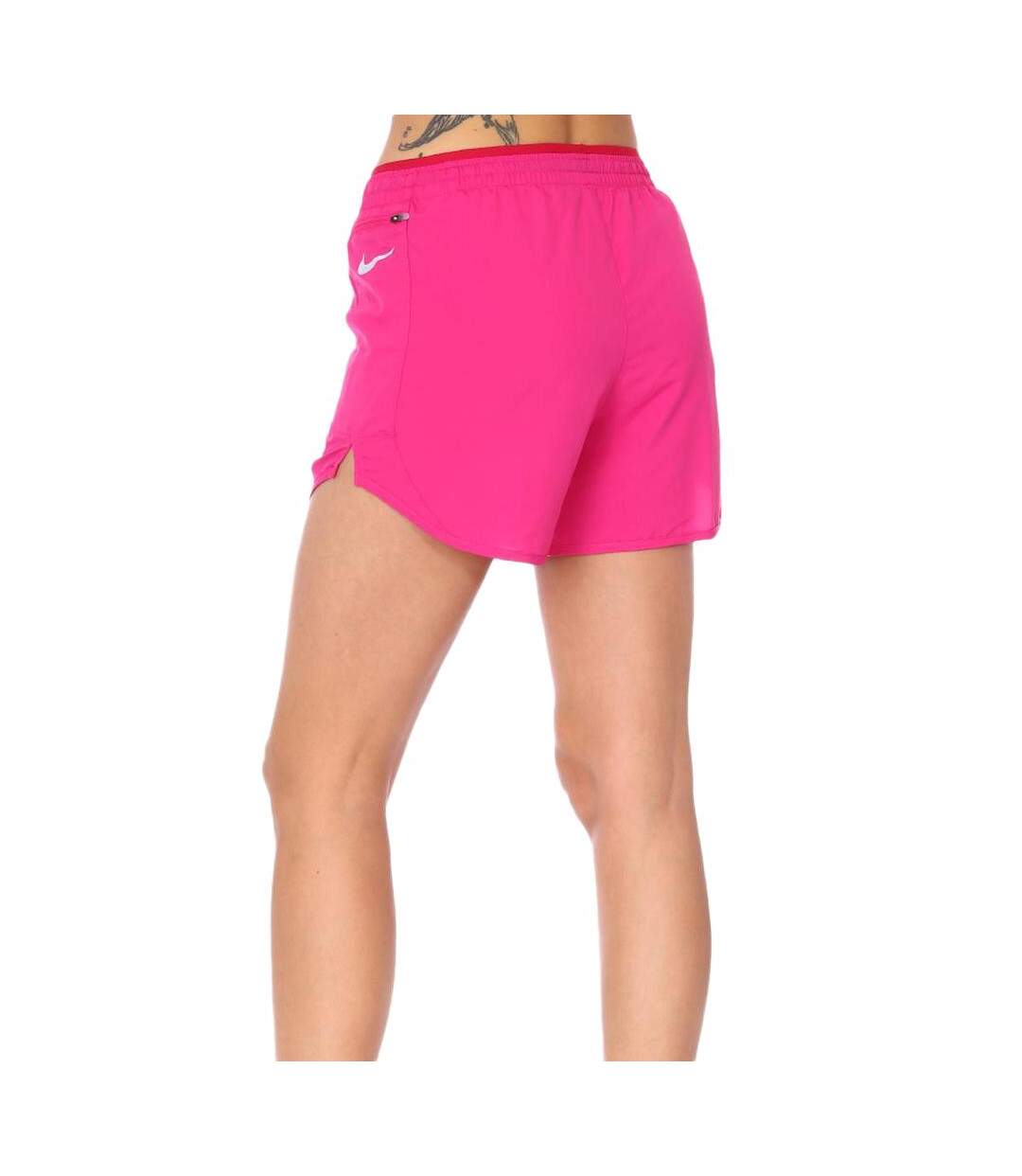 Short de running rose femme nike tempo luxe 5 - l-2