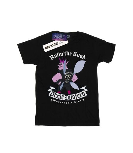 Disney Femme/Les femmes Onward Pixie Dusters Rulin' Cotton Boyfriend T-Shirt (Noir) - UTBI42411