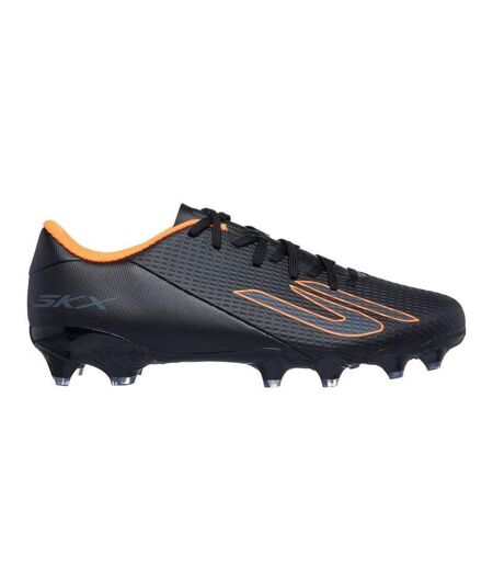 Mens Skx_2 Academy Firm Ground Football Boots Black Orange Skechers