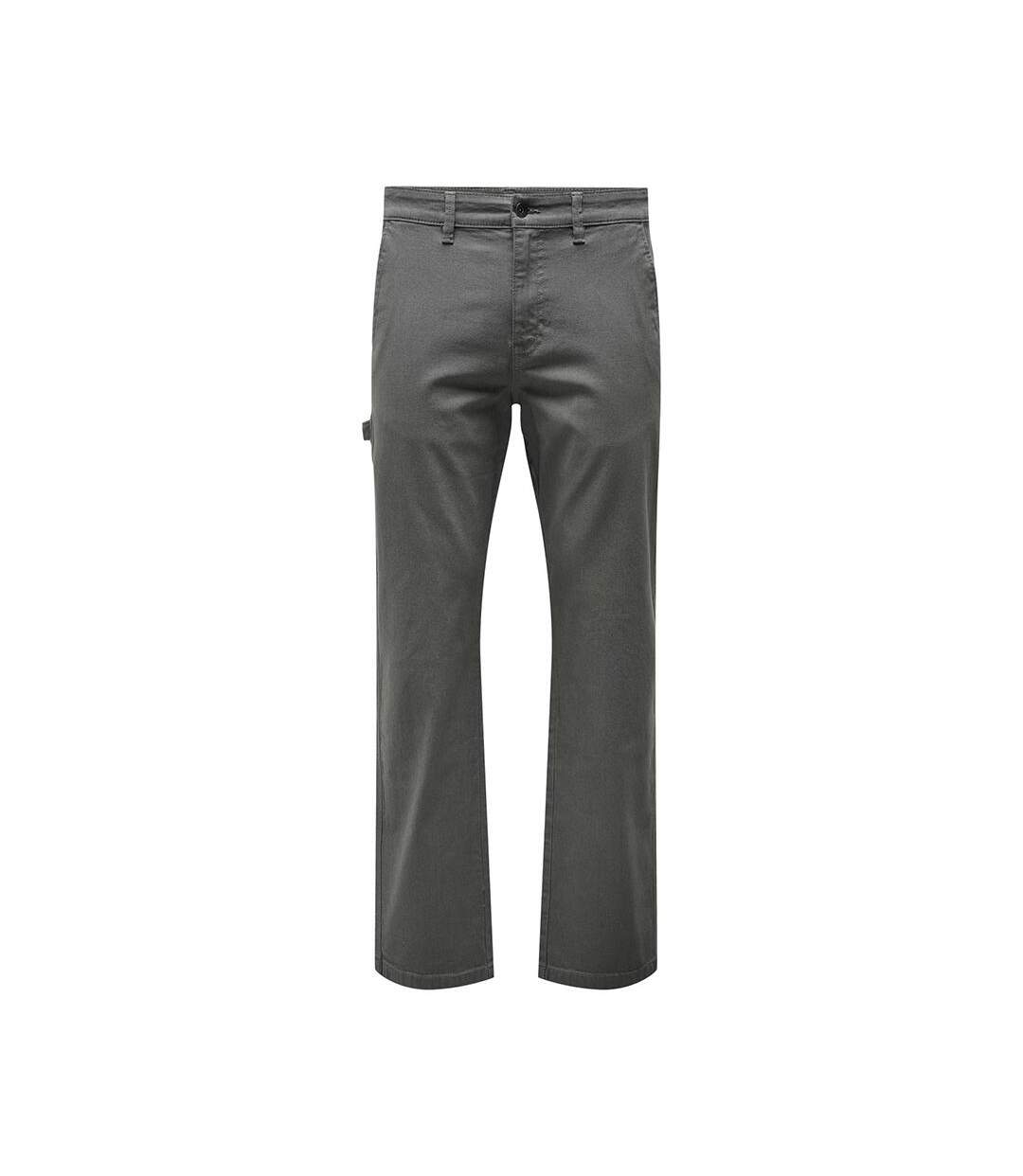 Pantalon Kaki Homme Only & Sons Edge Loose Work - W28-L30