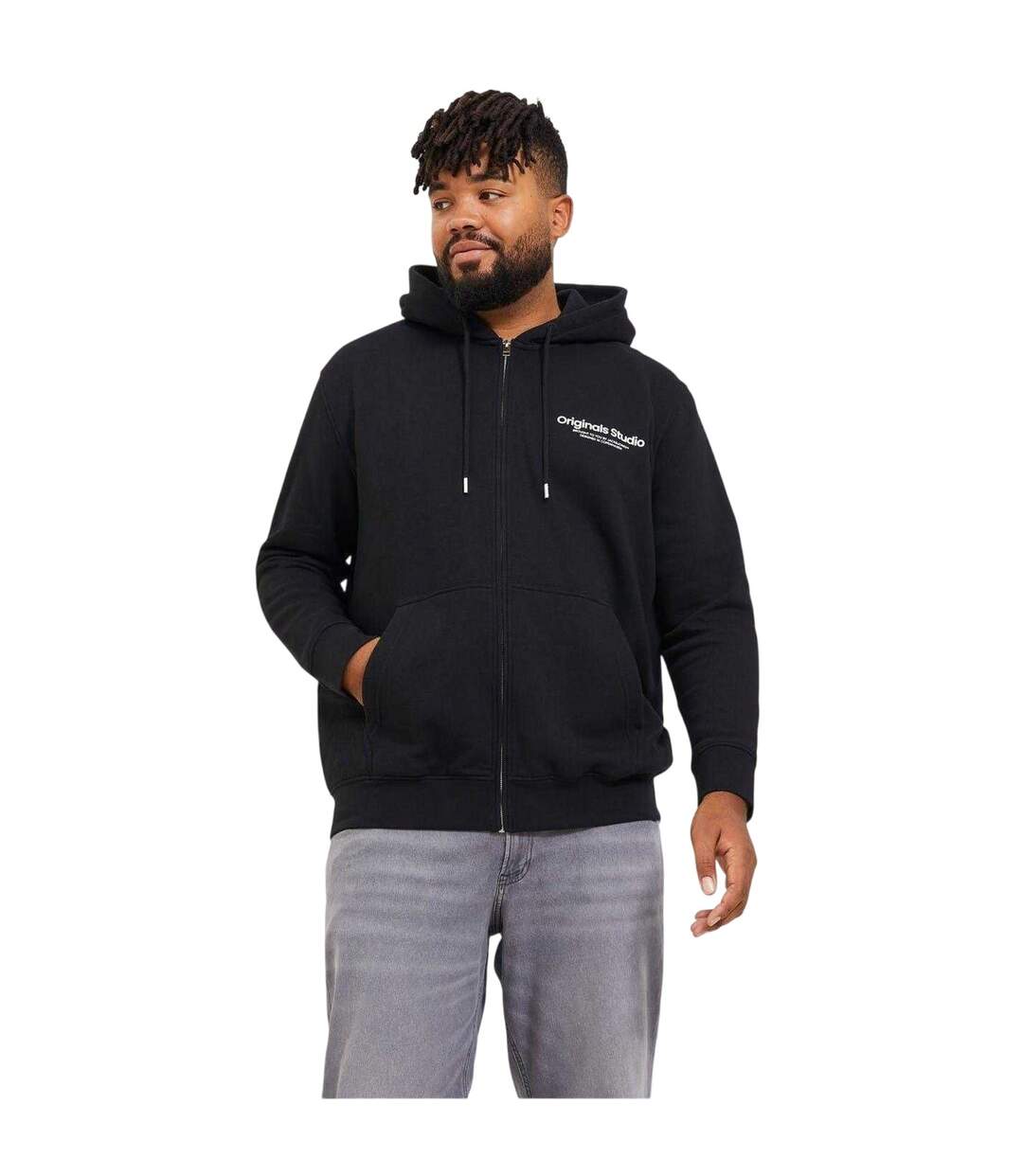 Veste À Capuche Vester Homme Noir Jack And Jones-1