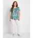 T-shirt long ample imprimé-3