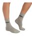 Chaussettes Linear Adulte Noir Blanc Gris Adidas-3