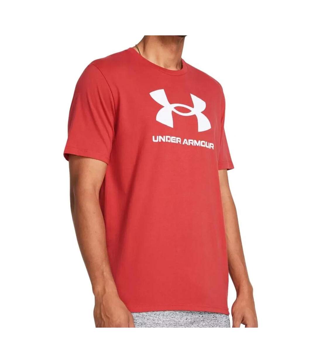 T-shirt Rouge Homme Under Armour Update - L