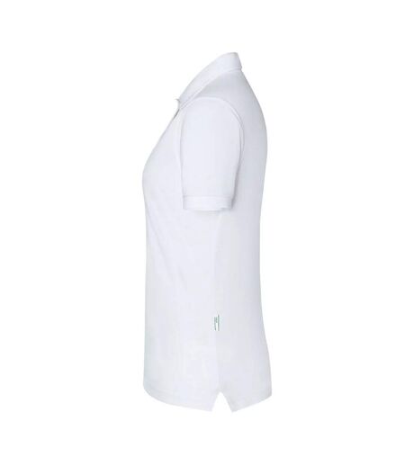 Polo Modern-flair Femme Blanc Karlowsky