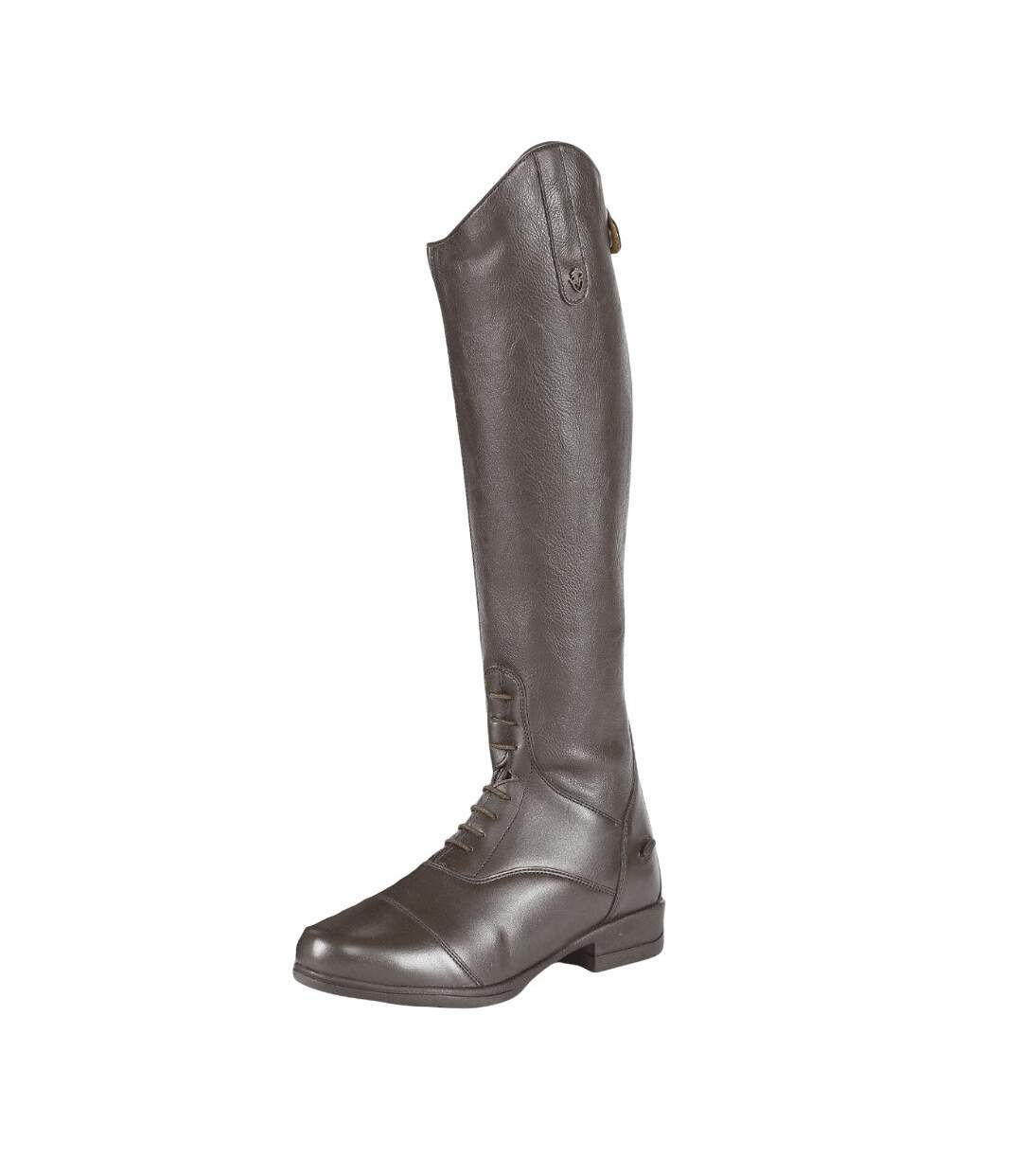 Bottes hautes d'équitation gianna femme marron Moretta-1