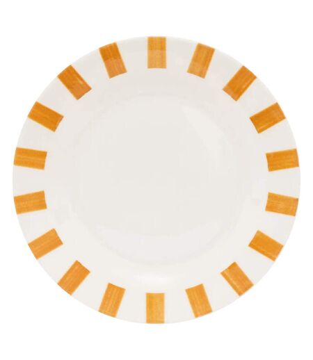 Lot de 6 Assiettes à Dessert Cheri 19cm Ocre